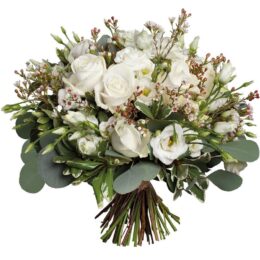 ce ciel blanc est un bouquet fort en émotion utilisé pour un deuil